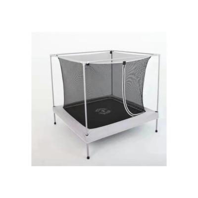 China With Protective Net Children's Trampoline With Guard Net Square Trampoline for sale