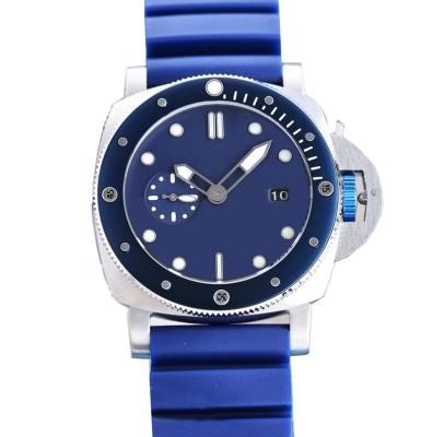 China Fashion date fashion sapphire glass dial luxury blue automatic mechanical high-end automatic watch waterproof watches custom watches for sale