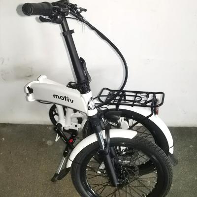 China Factory Customized Model Aluminum Alloy New 20 Inch Lithium Battery Scooter City ebike 36V 250W Adults Folding Electric Bicycle for sale