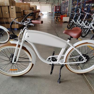 China Aluminum alloy other road bikes ebike electric bicycles old) mountain bicycle retro (48V lithium battery full suspension electric city for sale