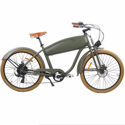 China Aluminum alloy factory supply electric bike bicycle lithium battery electric mountain bike for lady easy step over dirt bike for sale