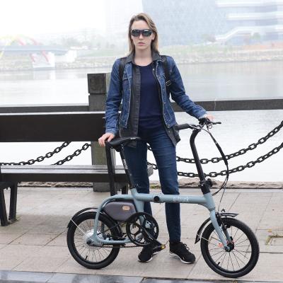 China Aluminum alloy in common urban scooter women's small electric leisure bicycle 36v 150w lithium battery can be customized for sale