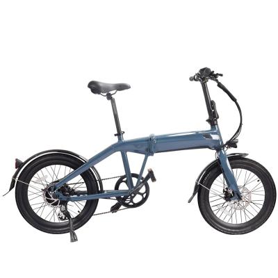 China Aluminum alloy foldable electric folding bike with frame electric ebike alloy 36v lithium battery motor hidden bike electric bicycle for adult for sale