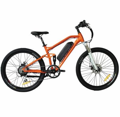 China New standard style 26 inch mountain bike dual speed disc brake electric variable speed mountain bike suspension dirt bike for sale