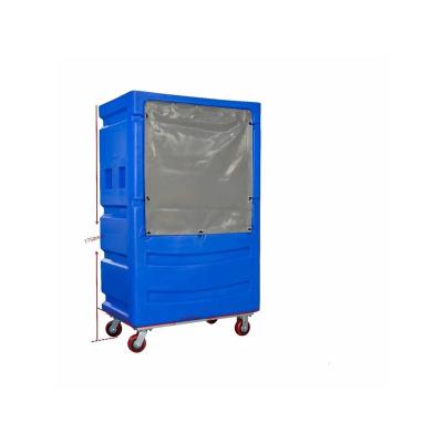 China 2022 Hot Selling High Performance Laundry Hotel Hospital Storage Recycling Carts Are Widely Used In Hotel Factory Handling for sale