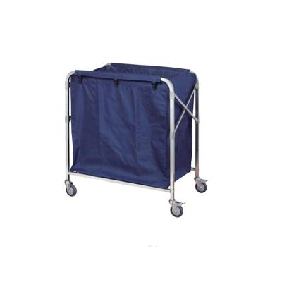 China China High Quality Laundry Hotel Hospital Service Trolley With Wheels Folding Laundry Sheets For Hotel Room Cleaning for sale