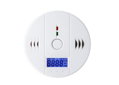 China Ivory White Home Carbon Monoxide Alarm 3*1.5V AA Batteries 1 Year Warranty for sale