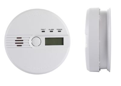 China Standalone Home Carbon Monoxide Alarm 2*1.5V AA Batteries Included CE certified for sale