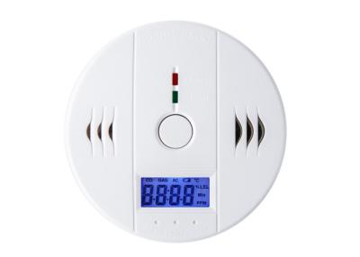 China 12 Years Factory LCD Display Carbon Monoxide Alarm , Smoke And Co Detector Electrochemical Sensor for sale