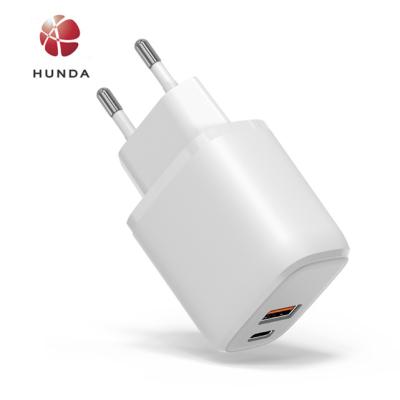 China Type C Fast Charger Cable Adapter 20W PD Phone EU/US/UK Mobile Phone Wall Chargers for sale