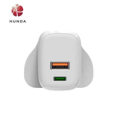 China Type c palladium 20w phone wholesale price usa plug wall adapter usb fast charger for sale