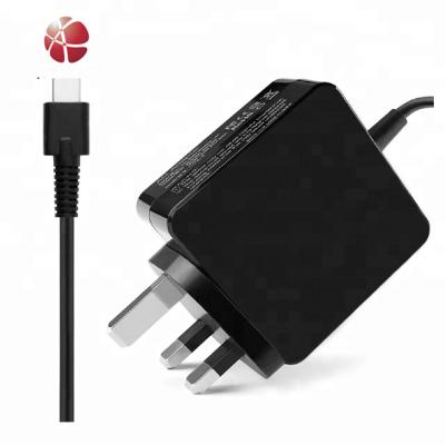 China Mobile Phone 20V 2.25A, 15V 3A, 9V 3A, 5V 3A USB-C Adapter Laptop Type C PD Charger For 3pro T303UA 12.6