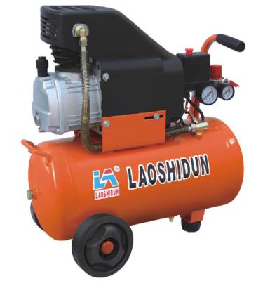 China Lubricated Air Compressor 12v 200L/min Auto Mini Air Compressor With Air Tank for sale