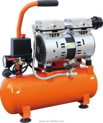 China Oil Free Light Weight 6L Low Noise And Oiless Air Compressor for sale