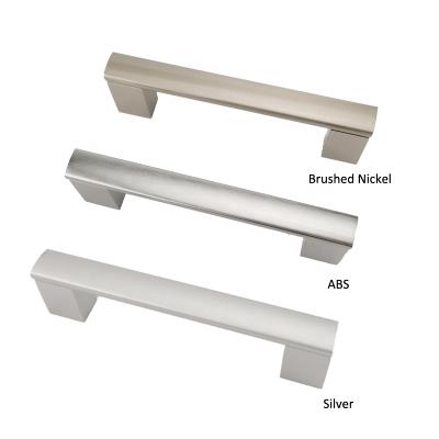 China Aluminum Alloy Kitchen Door Handles Modern Simple Cabinet Handles Drawer Knobs Wardrobe Door Handles Modern Style Hardware for sale