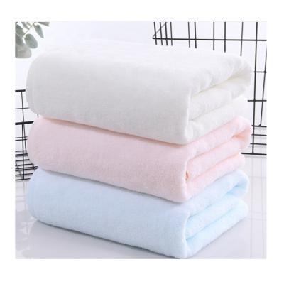 China Luxury Design Beach Cotton Twist Extra Large Terry Bath Towel Zero Twisted Child Safe Towel for sale