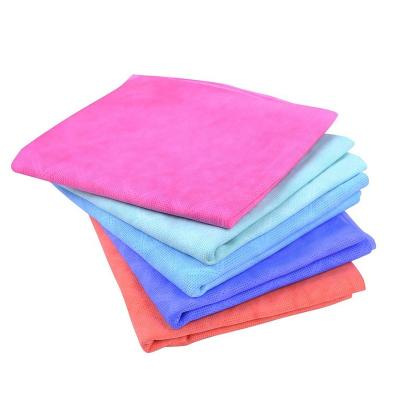 China Car Wash Chamois Towels Super Absorbed Pva Car Suede Sponge Wash Cleaning Cloth Customized Wholesale Customized Viable for sale