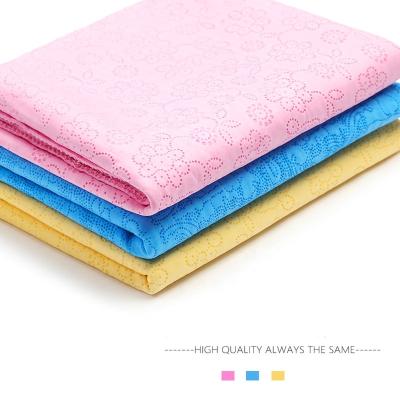 China Sustainable Custom Printing Sports Cooling Towel Synthetic Pva Cloth Chamois Cleaning Towel for sale