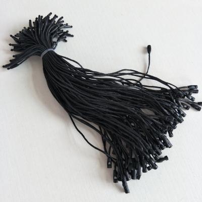 China Wholesale In-Stock Garment Accessories Viable Wax Cotton Hang Tag String Seal Tag Rope Twine For Hang Tags for sale