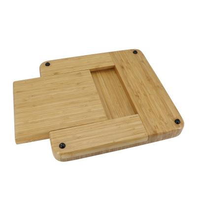 China Maker Small Natural Bamboo Disposable Cheese Board For Cutting Food for sale