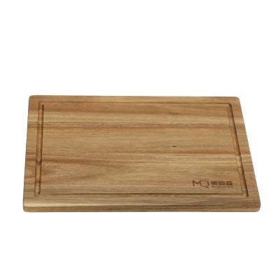 China Wholesale Hot Selling Disposable Creative Natural Acacia Wood Cutting Boards Cutting Board With Juice Groove for sale