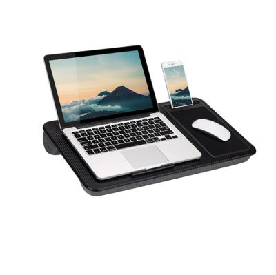 China Home Office (Height) Adjustable Lap Desk with Device Ledge, Mouse Pad, and Phone Holder for sale