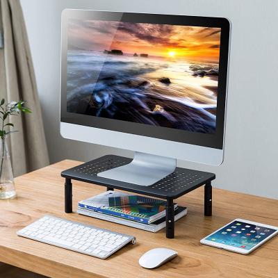 China Modem Desk Riser Computer Monitor Stand Adjustable Monitor Stand Riser for sale