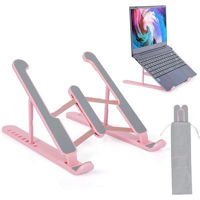 China (Size)Adjustable 50% Off Ipad Tablet Notebook Laptop Stand Adjustable Foldable Portable Laptop Stand Adjustable Laptop Stand for sale