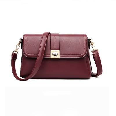 China 2021 New Candy Color PU Leather Bags Women Handbags Lady Cross - Body Bag Handbag for sale