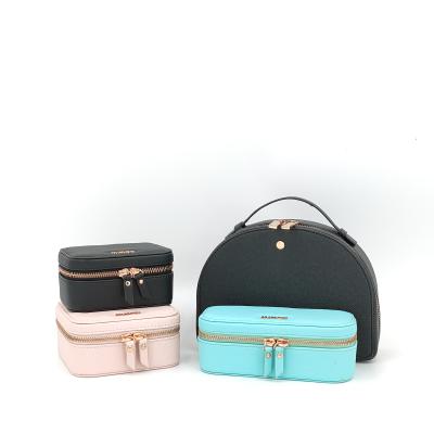 China Luxury Handmade Luxury Make Up Box Bag , Cosmetic Bags for sale