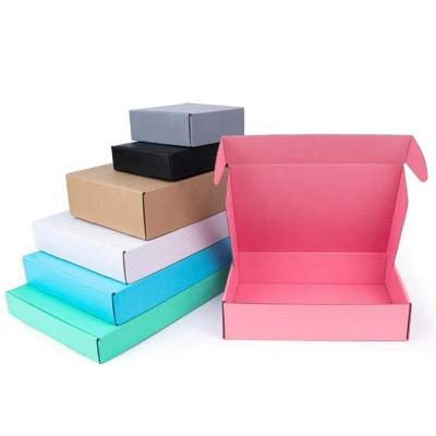 China Recycled Materials Customized Design Packaging Folding Box Recycled Paper Cardboard Boxes Wholesale for sale