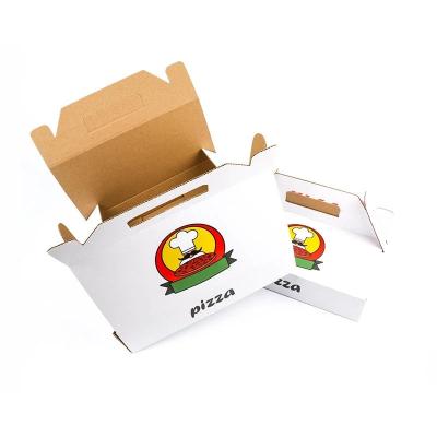 China Custom Made Healthy Smoking Cheap Pizza Box Various Sizes With Logo Corrugated Custom For Pizza Box for sale