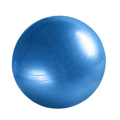 China Durable Wholesale Custom Printed Pilates 55cm PVC Exercise Yoga Ball for sale