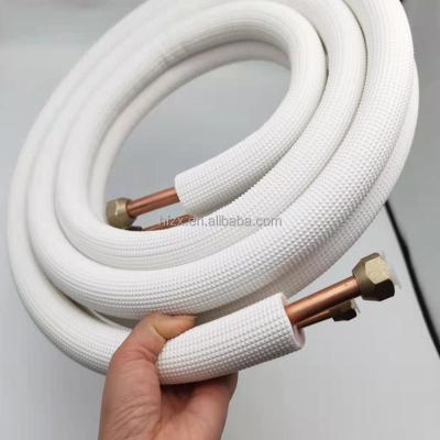 China Factory 38 Home White Color Insulated Copper Tube 58 In Copper Pipes for sale