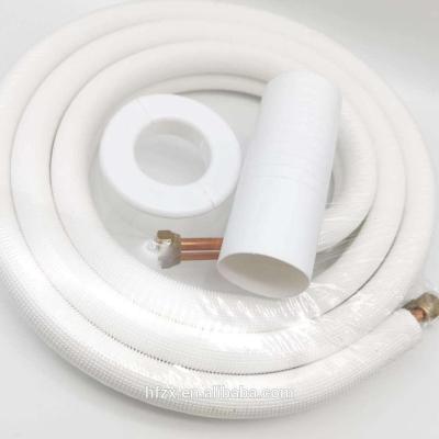 China Free Samples Pairs Copper Tube Home Coil Insulated Air Conditioner Insulated Copper Tube for sale