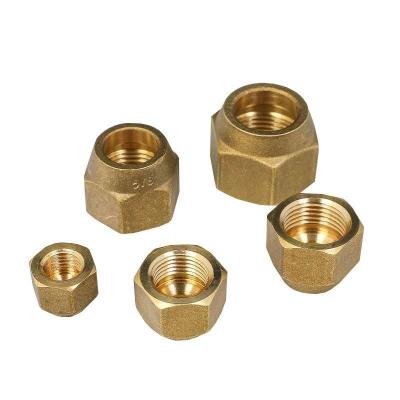 China High Quality Metric Brass Home Fit Spindle Nut Air Conditioner Spindle Nut for sale