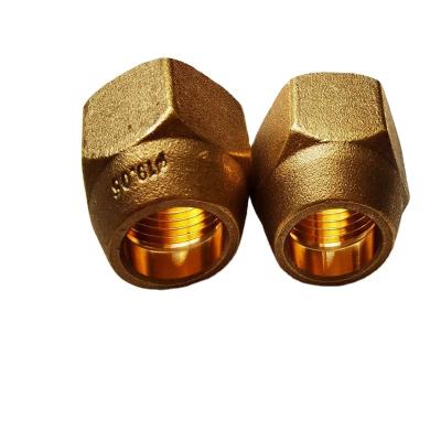 China Home High Quality Hexagon Air Conditioner Spindle Mounting Brass Nut for sale