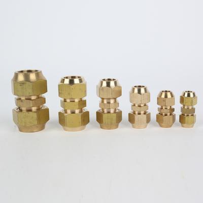 China Home Refrigeration Pipe Brass Fittings for sale