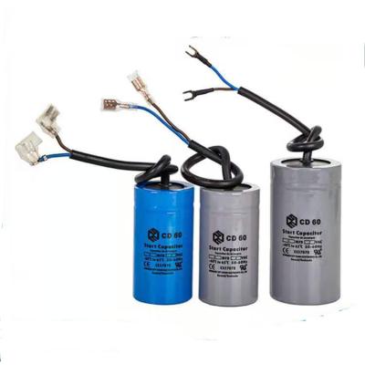 China wholesale home air conditioner 50uf+50uf 500V electrolytic capacitor for sale