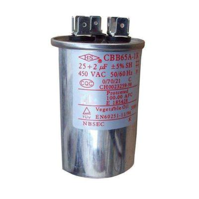 China Home AC High Voltage Capacitor Or Run Capacitor For Air Conditioning Compressor for sale