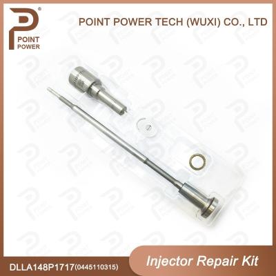 China 0445110315 Bosch Injector Repair Kit met DLLA148P1717 mondstuk Te koop