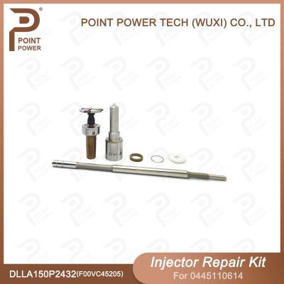 China Bosch Injector Repair Kit voor injectoren 0445110614 met DLLA150P2432 mondstuk Te koop