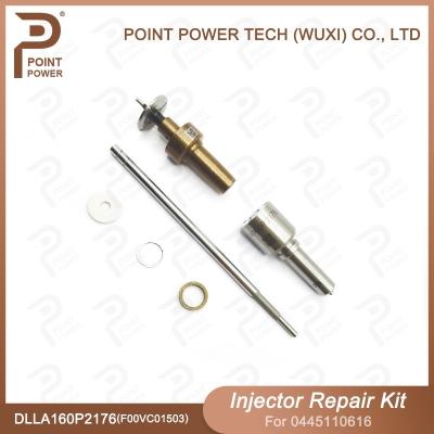 China Bosch Injector Repair Kit 0445110616 met DLLA162P2176 mondstuk en F00VC01503 klep Te koop