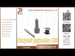 7135-662 delphi injector repair kit common rail diesel injector parts nozzle-valve kit for injector