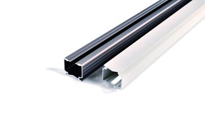 China sliding curtain Aluminium Sliding Rail Silent Ceiling Track Curtain Accessories Rails Te koop