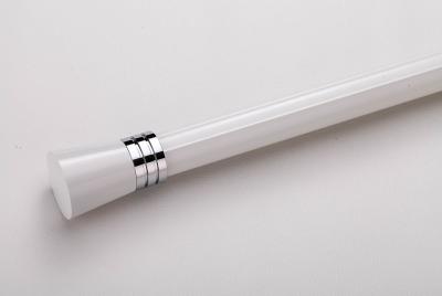 중국 Thickness 1.5mm Aluminum Curtain Rod 30mm Curtain Pole E Plating Surface 판매용