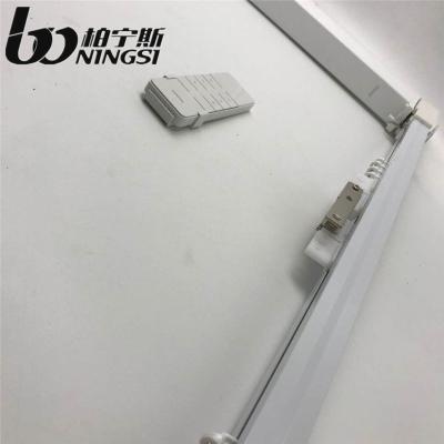 China AC110V 6.7m Length Smart Curtain System , Curtain Rail Track Brackets for sale