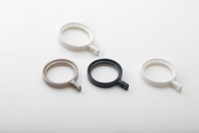 China Plastic Boningsi 2mm Thickness Curtain Rod Rings For Bathroom for sale