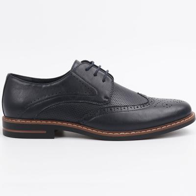 China Fashion Luxury Breathable Lace Up Mens Stylish Leather Mens Shoes Wedding Shoes for sale