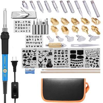 China Dropshipping 2021 New Arrivals Soldring Iron Wood Burning Pencil Grip Kit Set Tool Electric Soldering Iron Ferro De Solda 60W for sale